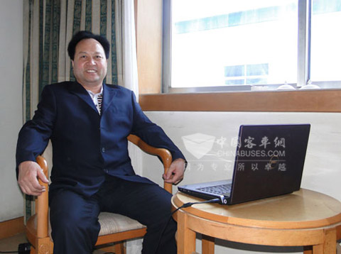 陜西漢中寧西汽車運輸有限公司董事長張明華先生