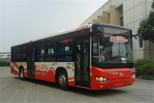 海格KLQ6129GAE52公交車(chē)（柴油國(guó)五24-52座）