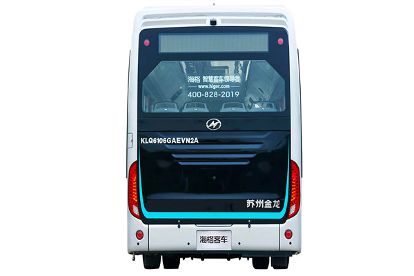 海格KLQ6106GAEVX1公交車（純電動(dòng)21-40座）